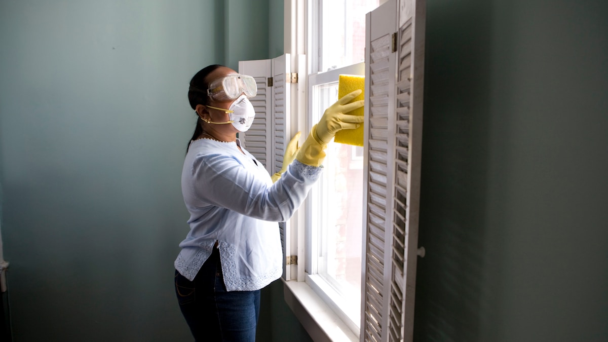 Construction project manager tracking renovation budget in Jacksonville FL