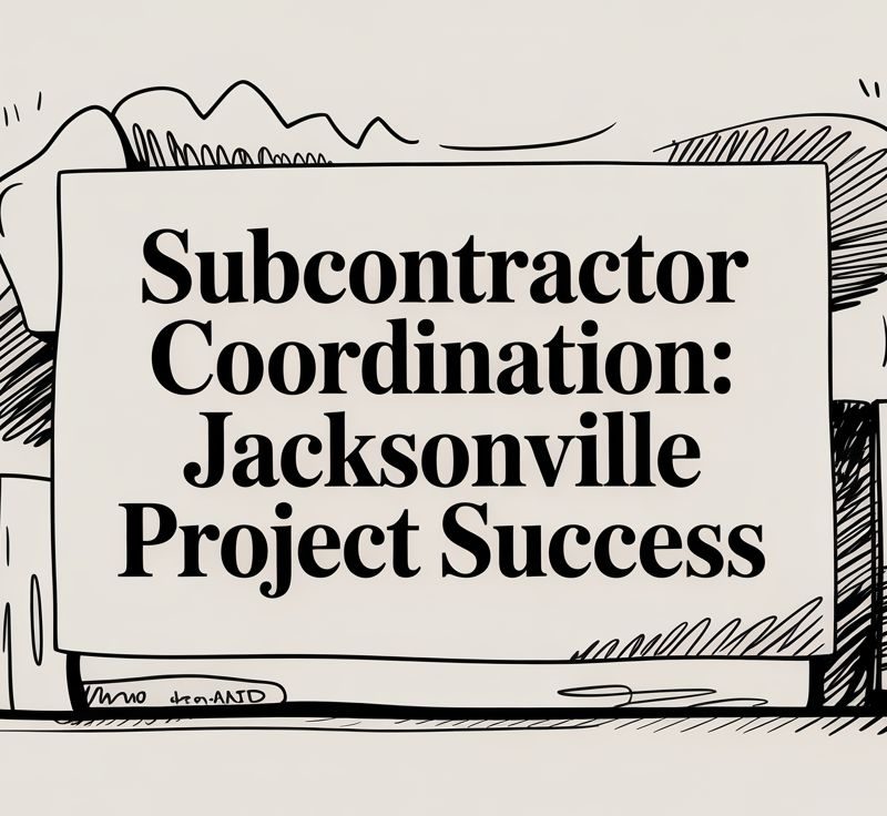 Subcontractor Coordination: Jacksonville Project Success