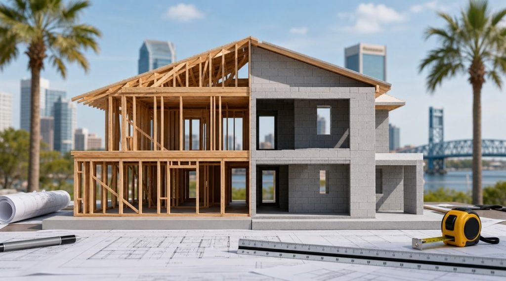 Wood Frame House vs Concrete Block: 2026 Investor Guide