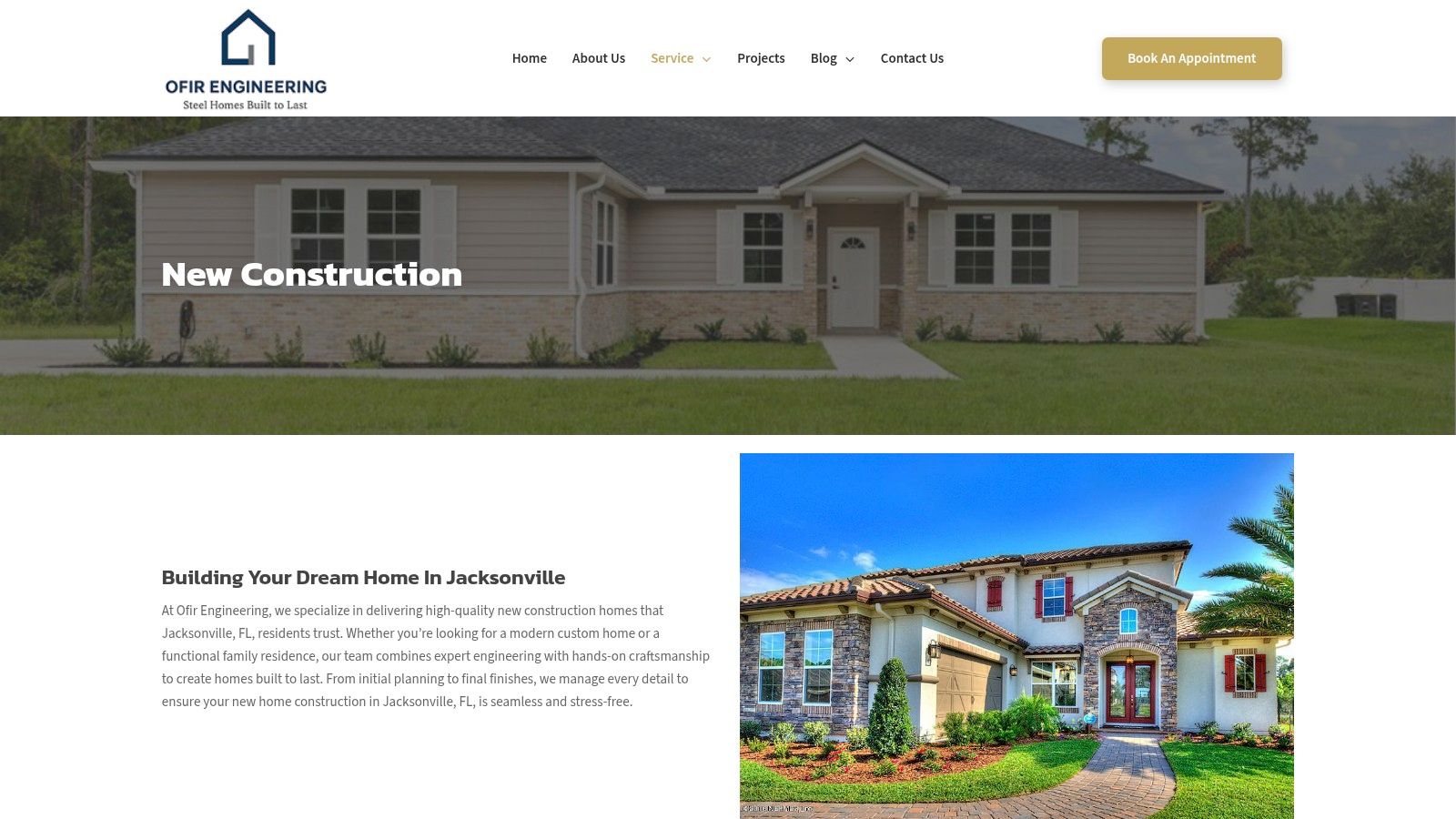 Screenshot from https://ofirengineering.com/new-construction/