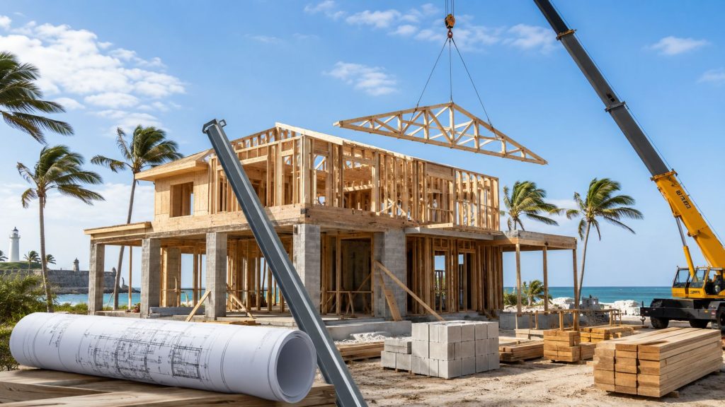 Blog New custom home under construction by Ofir Engineering in Northeast Florida