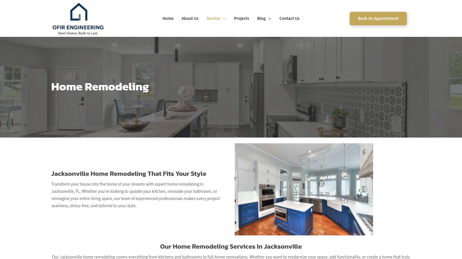 Screenshot from https://ofirengineering.com/home-remodeling/