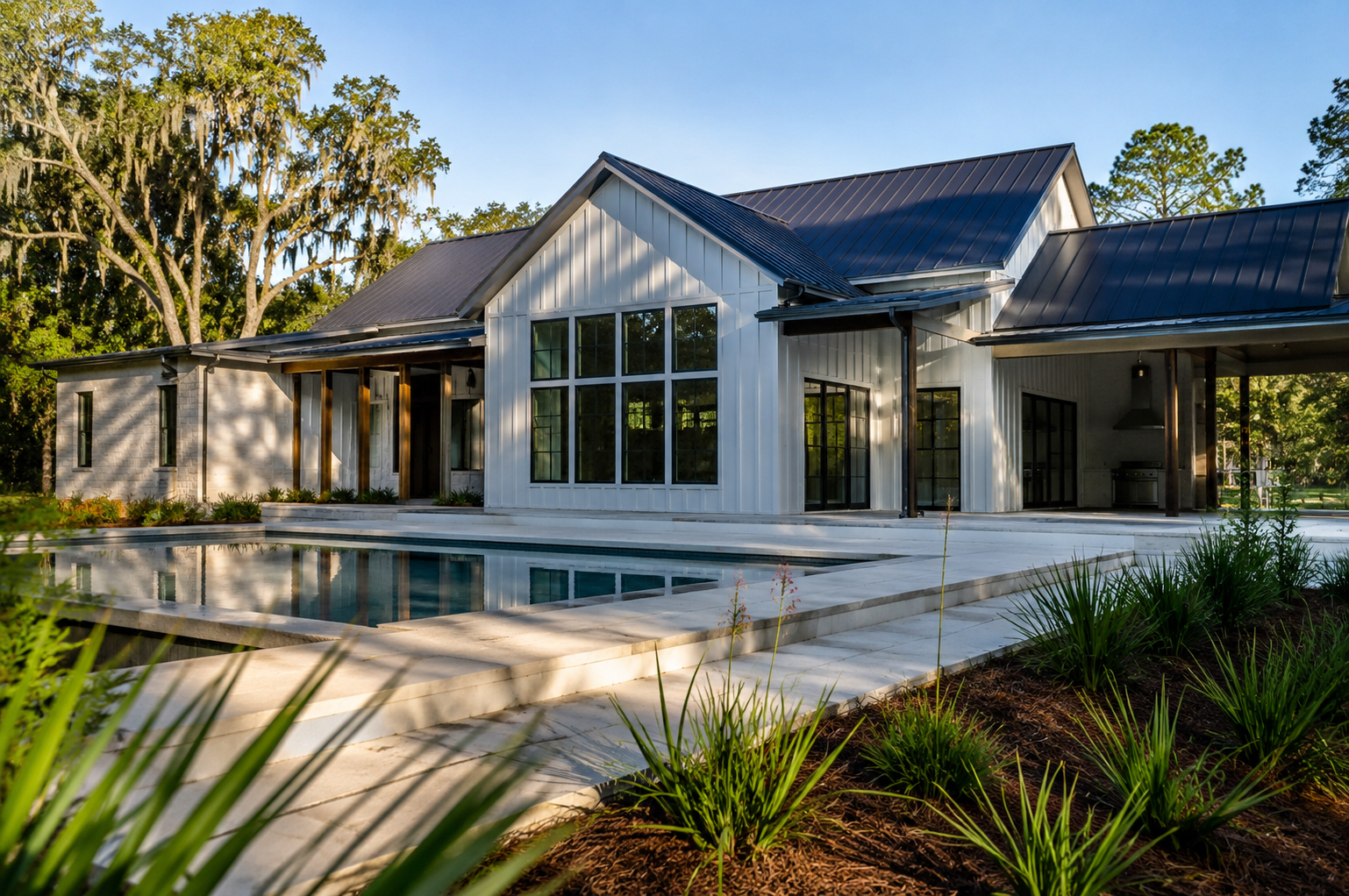 residential construction project management on a custom home building site