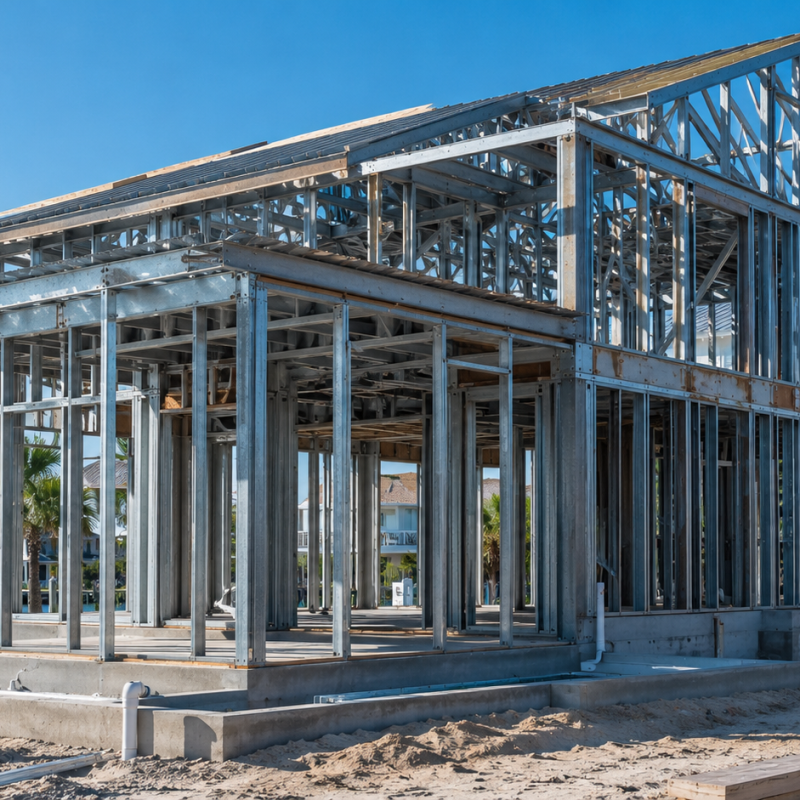 Do Steel-Frame Homes Rust in Florida's Humidity? The Galvanized Truth Do Steel-Frame Homes Rust in Florida's Humidity? The Galvanized Truth — Ofir Engineering, Northeast Florida