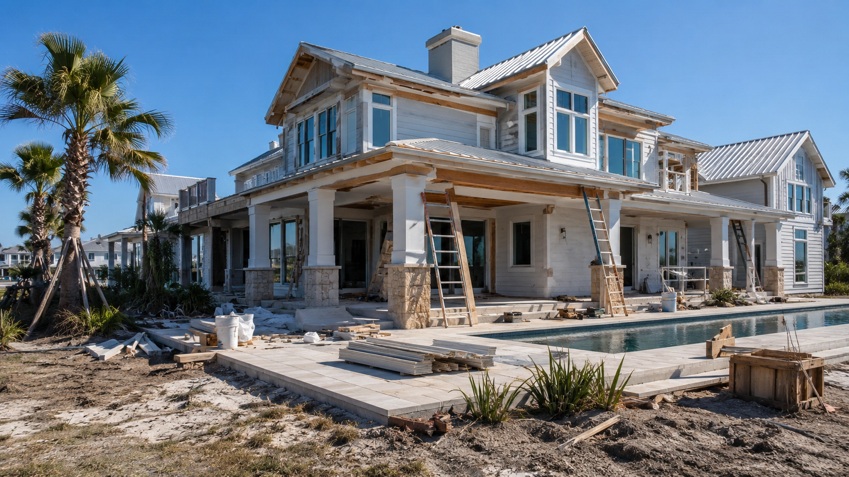 Full House Remodeling in Jacksonville, FL: Cost, Process & Timeline Full house remodeling project underway in a Jacksonville, Florida home