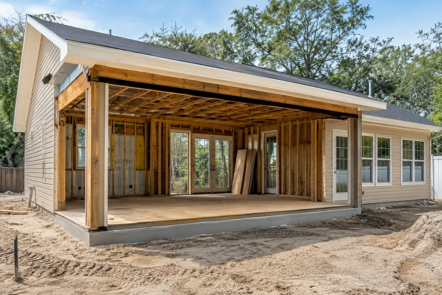 High End Home Builders and Wind Mitigation: Jacksonville Code Requirements and Insurance Savings Impact rated windows and continuous load path connectors on a luxury home under construction in Northeast Florida