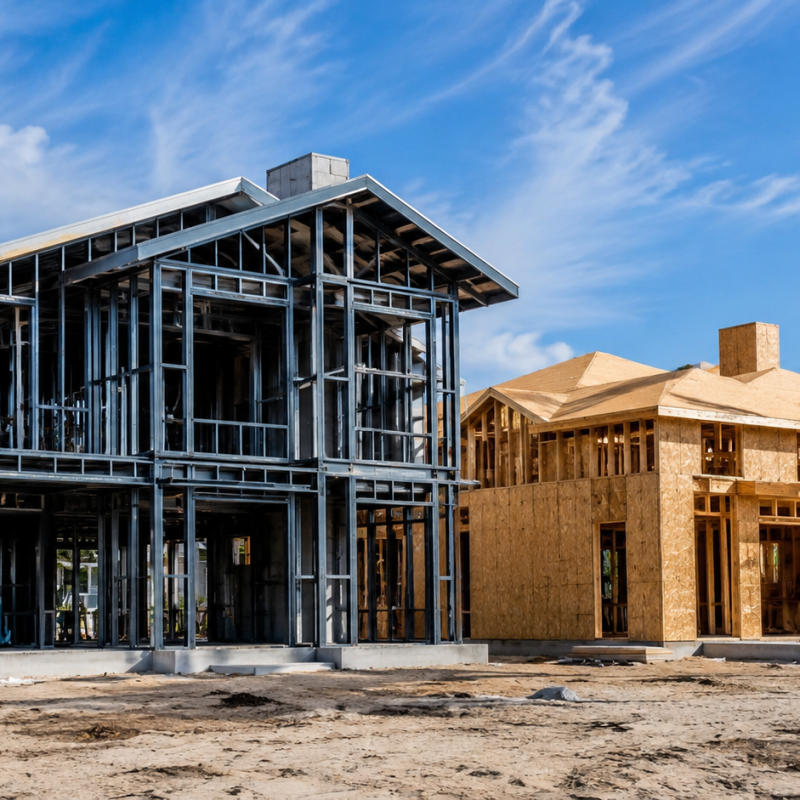Does a Steel-Frame Home Cost More Than Wood in Florida? Does a Steel-Frame Home Cost More Than Wood in Florida? — Ofir Engineering, Northeast Florida