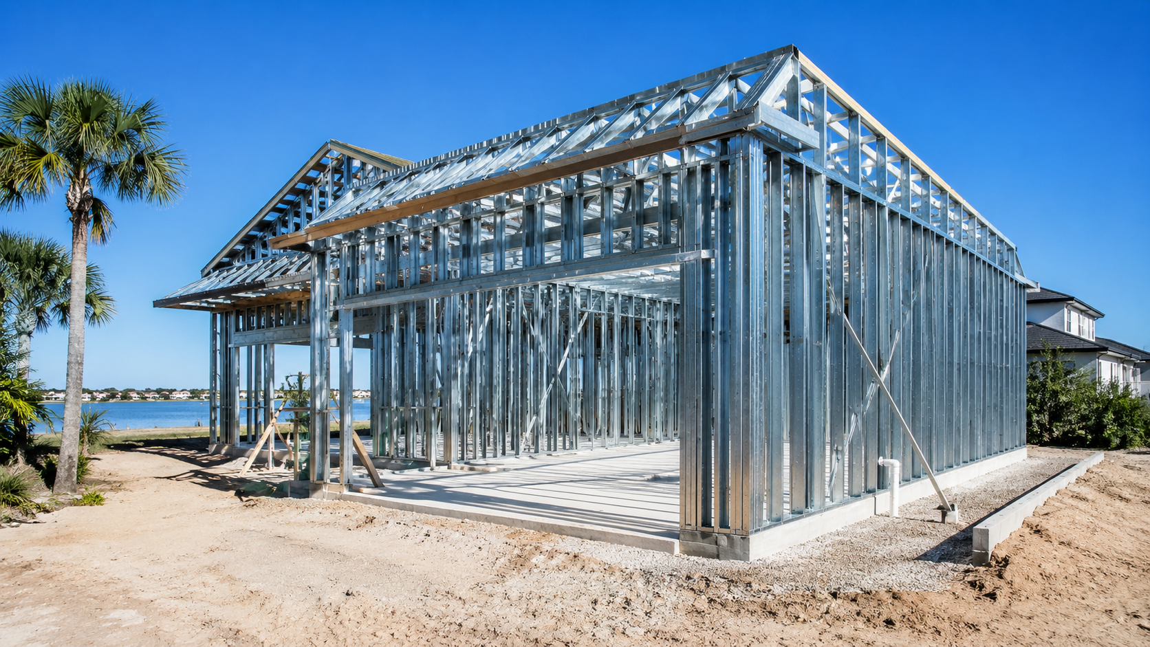 Termite-Proof Construction: Why Steel Framing Resists Pests in Florida Steel frame and wood frame construction compared for termite resistance in Florida