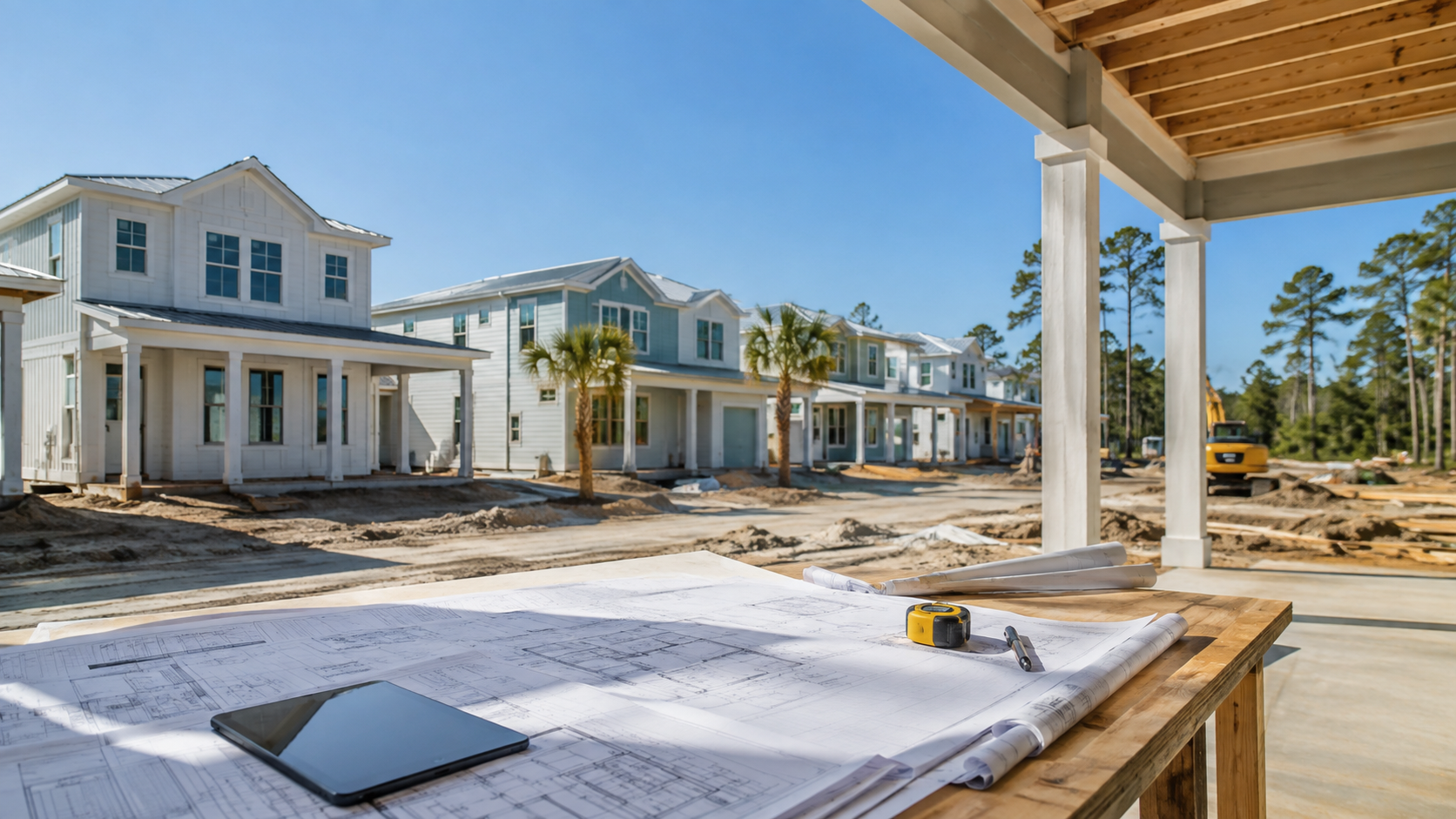 Build to Rent Builder Contract Terms: The Owner Protections Florida Investors Should Require Before Signing Build to rent builder contract terms review at a Jacksonville build-to-rent community under construction