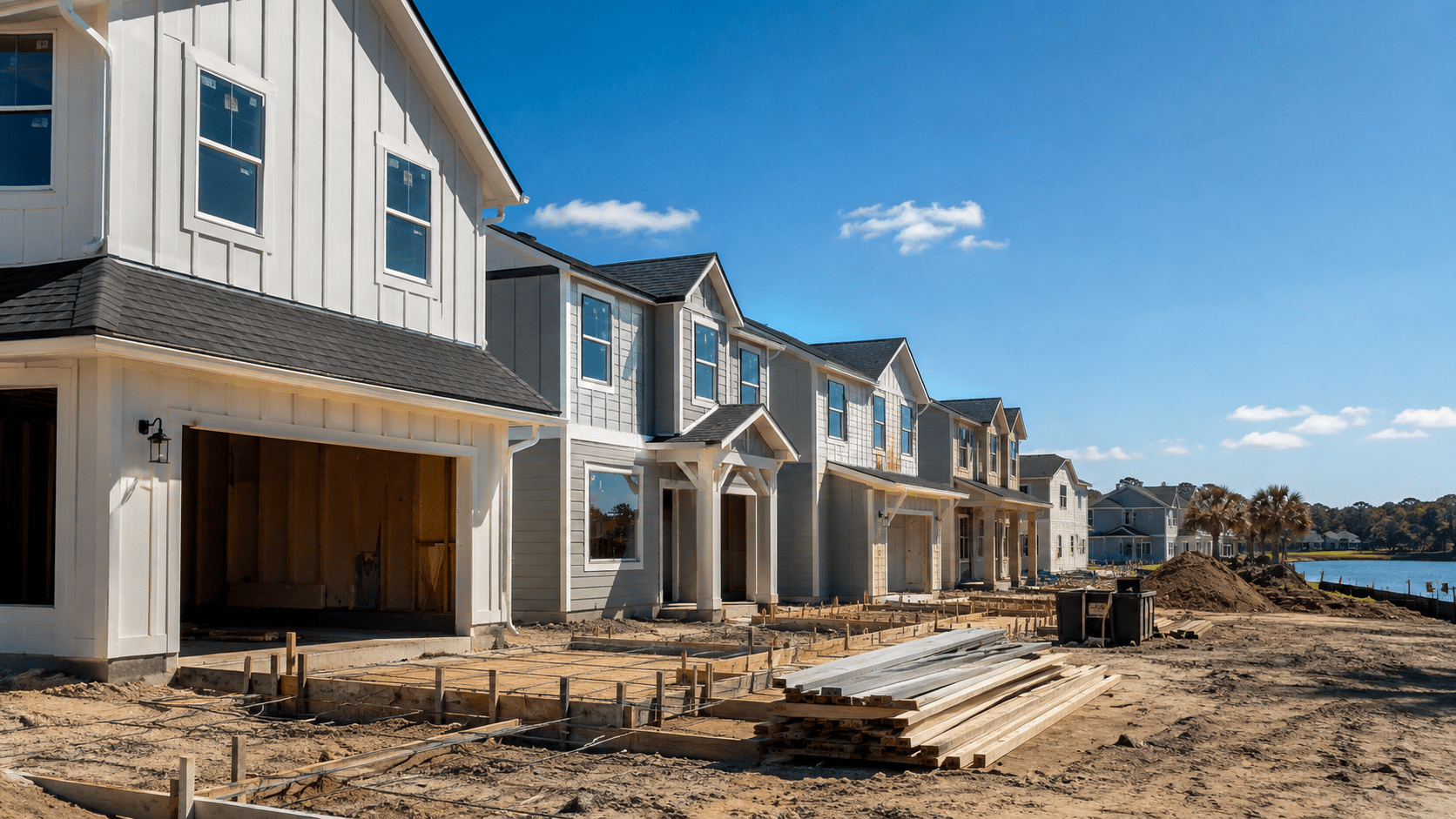Build to Rent Builder Draw Schedule in Florida: How Lender Funding Works and What Delays a Draw Build to rent builder draw schedule reviewed on a phased rental community construction site in Florida