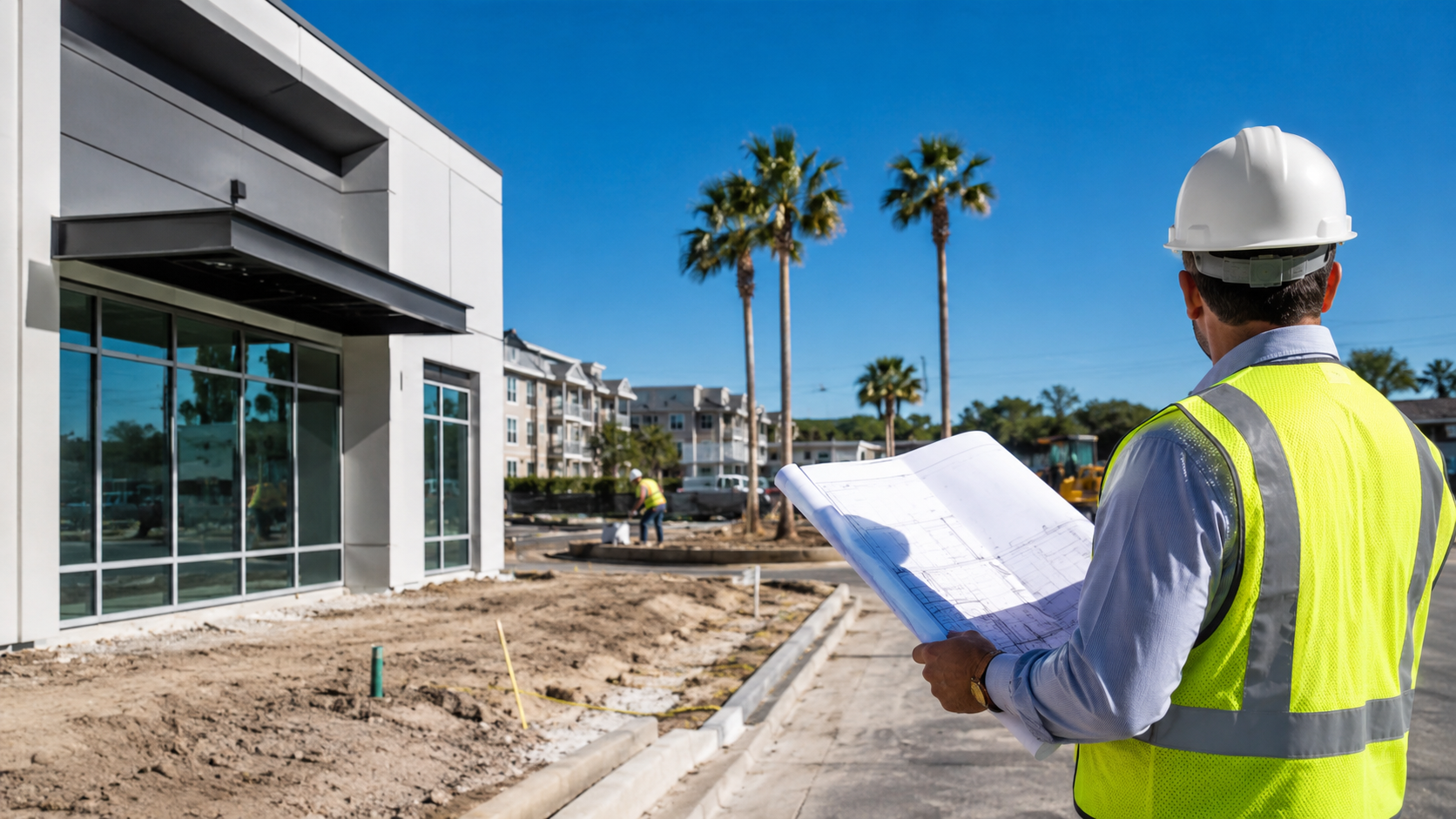 Commercial Build Out Schedule in Jacksonville: Milestone by Milestone Commercial build out schedule planning on a tenant improvement construction site in Jacksonville, Florida