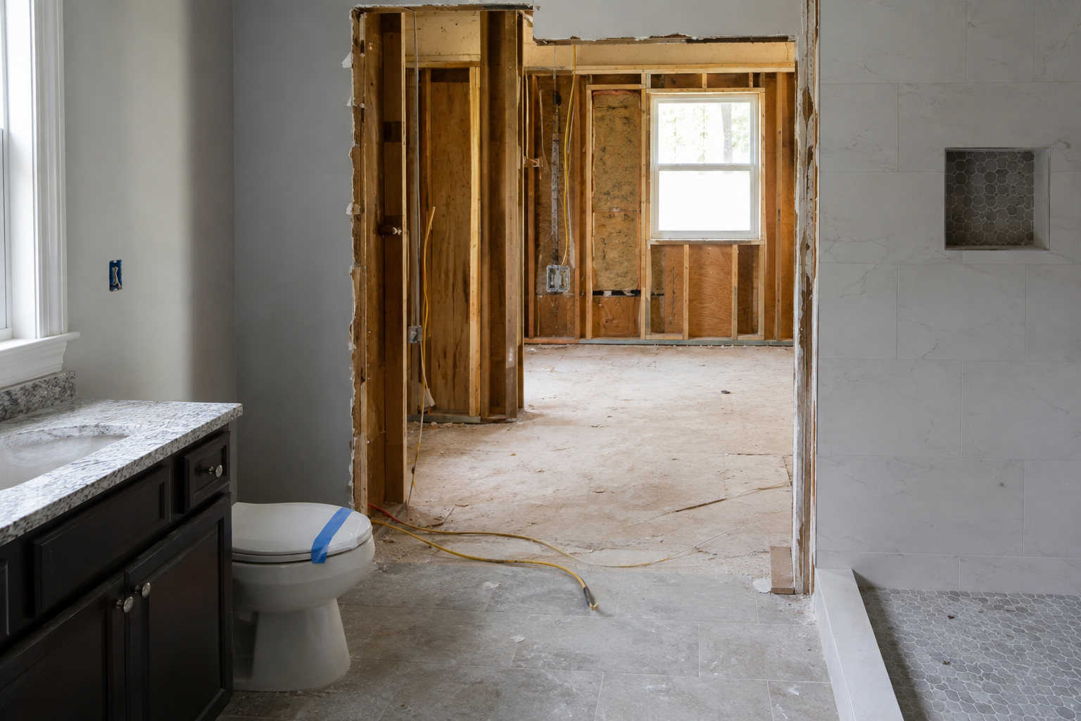 Contractor for Home Renovation Inspection Failures: The Jacksonville Corrections That Repeat Renovation rough-in inspection underway in an older Jacksonville home