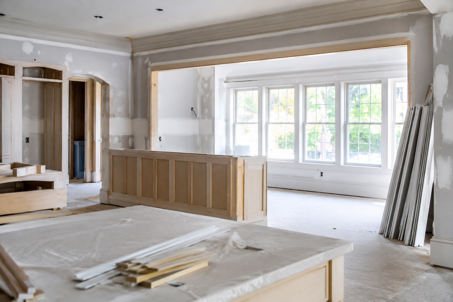Contractor for Home Renovation Warranty Coverage: What Florida Law Requires on Remodeling Work Renovation punch list and warranty walkthrough at completion of a Northeast Florida remodeling project
