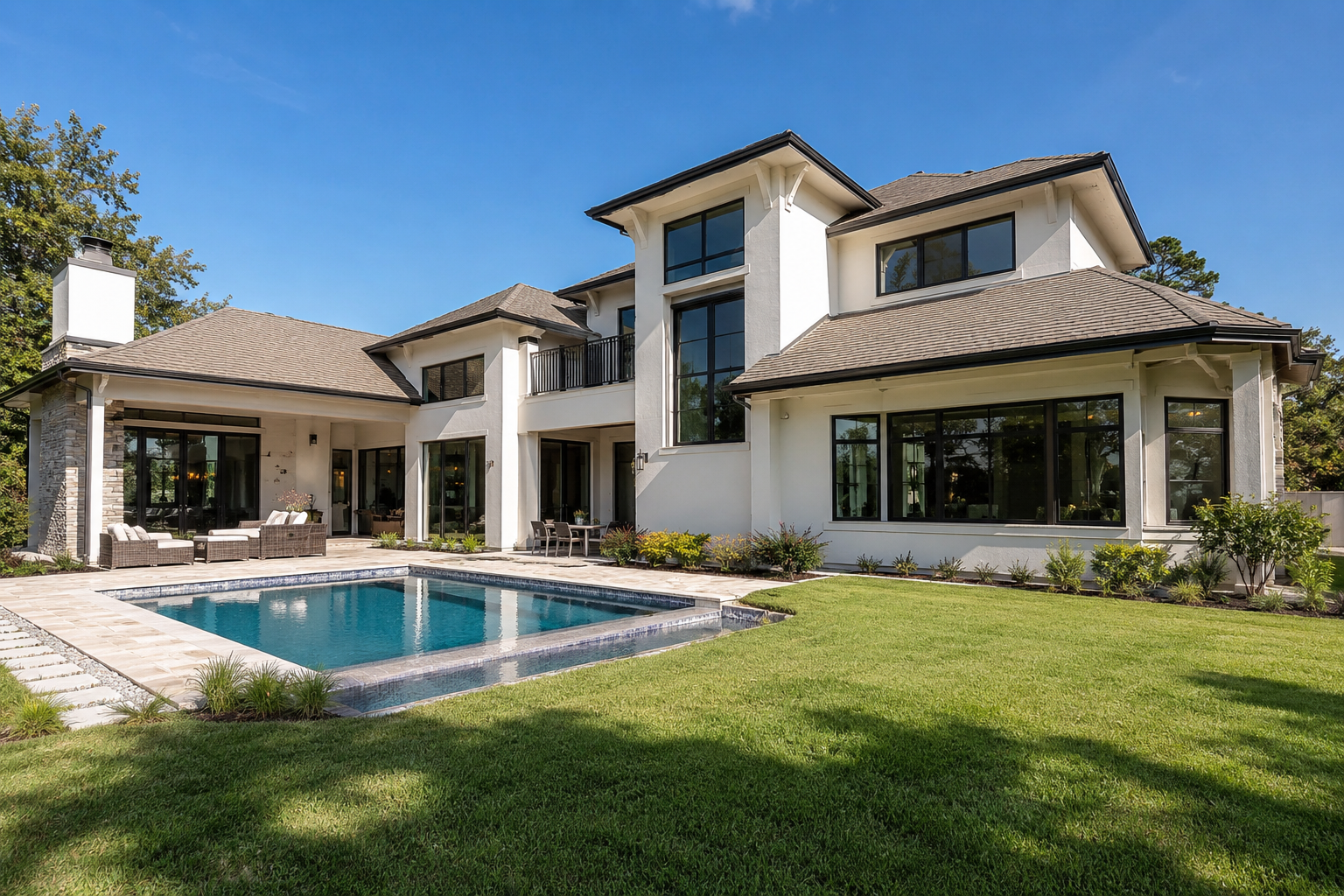 Custom Built Homes Resale Value in Northeast Florida: What Holds Its Price Custom residence under construction in Jacksonville showing structural and envelope work that supports long-term value