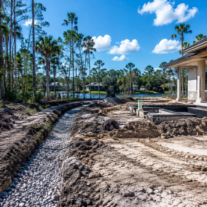 Custom Built Homes Soil and Drainage: How Northeast Florida Lots Shape a New Build — Ofir Engineering, Northeast Florida