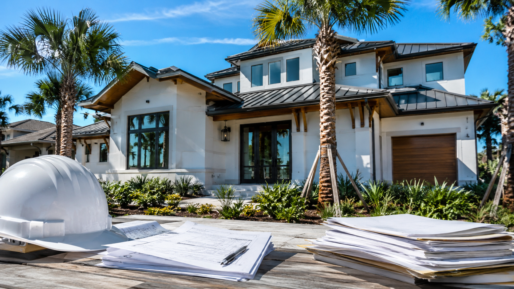 Custom Built Homes Warranty Coverage in Florida: The Documents, the Deadlines, and How a Claim Gets Honored Custom built homes warranty coverage documents and closeout package being reviewed for a Jacksonville, Florida new construction home