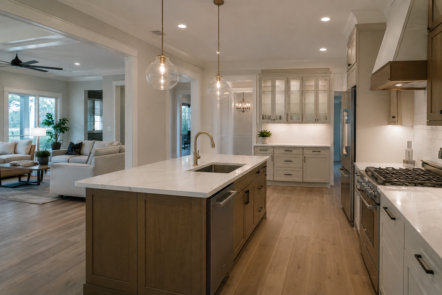 Full House Remodeling Resale Value in Northeast Florida: What Actually Comes Back at Sale Whole-home renovation in progress in Northeast Florida with structural and systems work under way