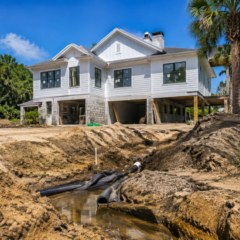 Full House Remodeling Soil and Drainage: What Northeast Florida Lots Do to a Whole-Home Renovation Full House Remodeling Soil and Drainage: What Northeast Florida Lots Do to a Whole-Home Renovation — Ofir Engineering, Northeast Florida