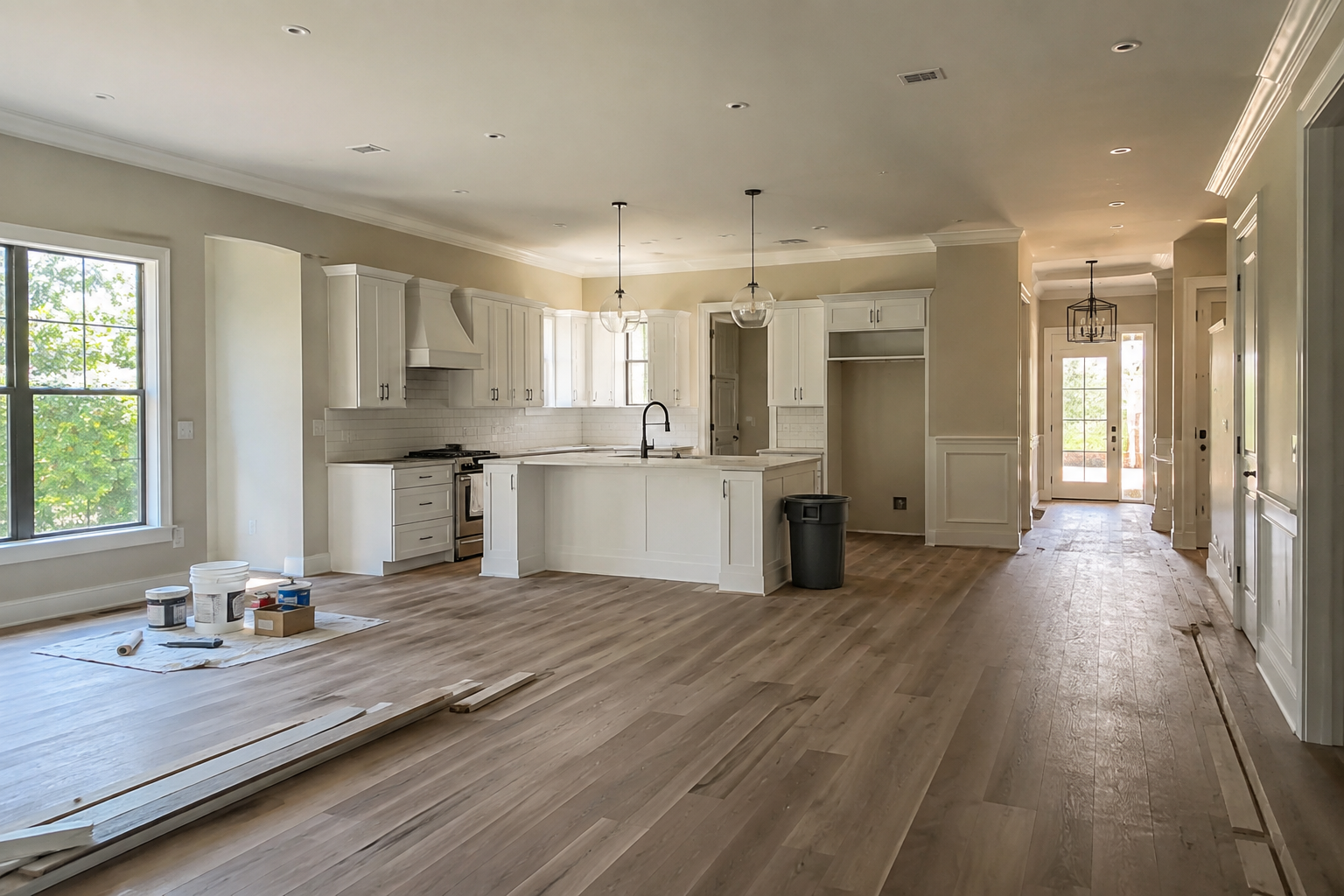 Full House Remodeling Versus Alternatives: When Each Route Wins in Jacksonville Whole-home renovation under way in Northeast Florida showing structural and systems work in one contract