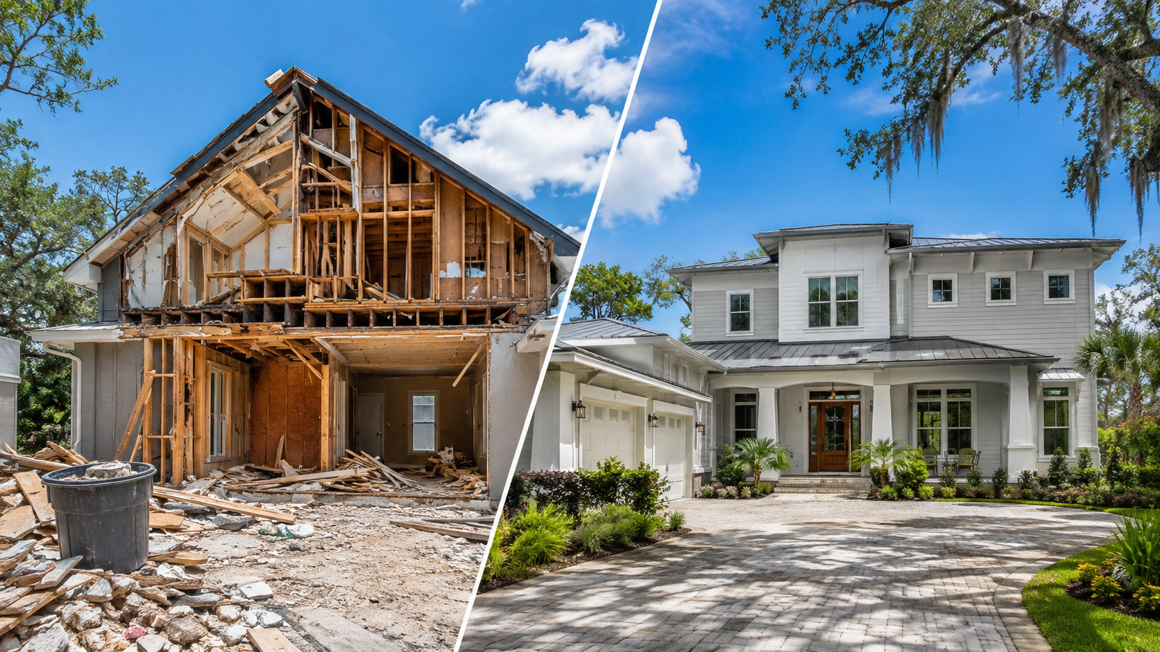 Full House Remodeling Versus Alternatives: When Each Route Wins in Jacksonville Full house remodeling versus alternatives being assessed on a Jacksonville whole-home renovation