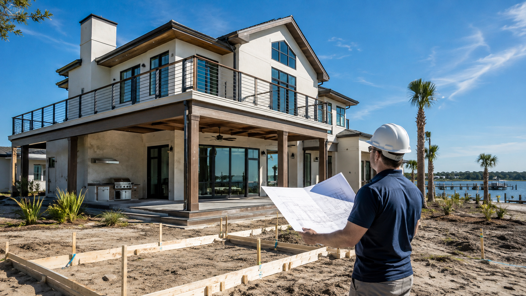 High End Home Builders and Permit Requirements in Duval County: The Full Approval Path High end home builders permit requirements being assembled for a luxury custom home submittal in Duval County