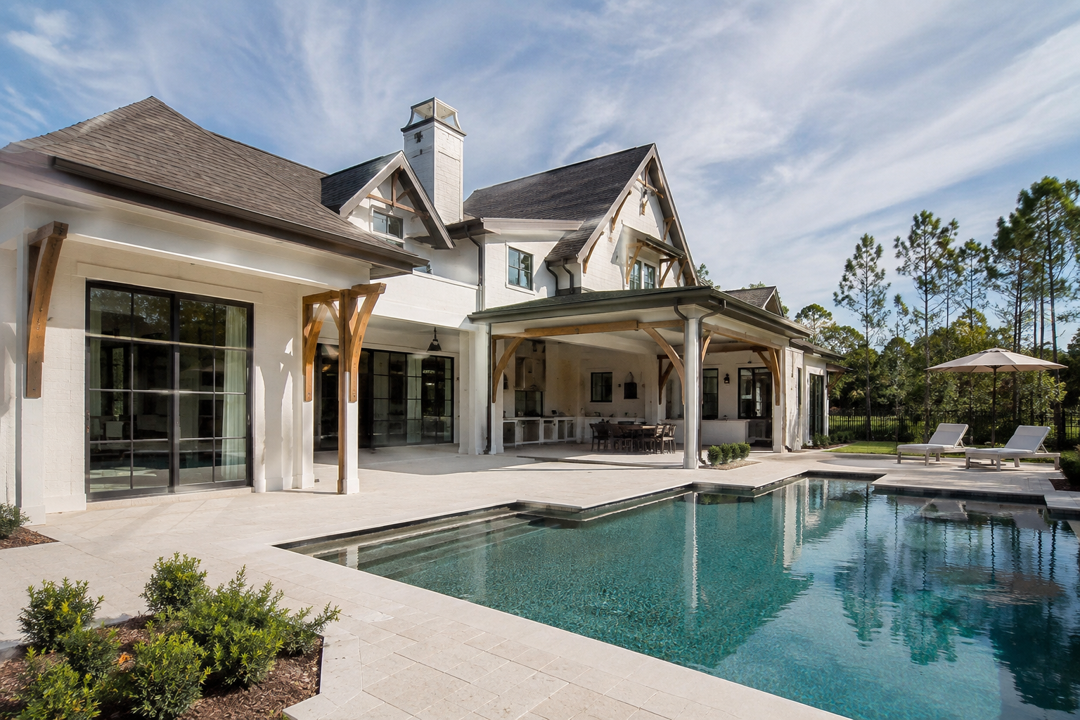 Budgeting Luxury Custom Homes in Jacksonville, FL by Finish Tier Construction management of a high-end custom residence in Northeast Florida