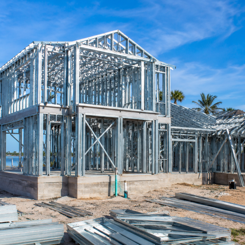 Metal Frame Homes Draw Schedule: How Florida Lenders Fund a Steel Build and What Delays a Draw Metal Frame Homes Draw Schedule: How Florida Lenders Fund a Steel Build and What Delays a Draw — Ofir Engineering, Northeast Florida