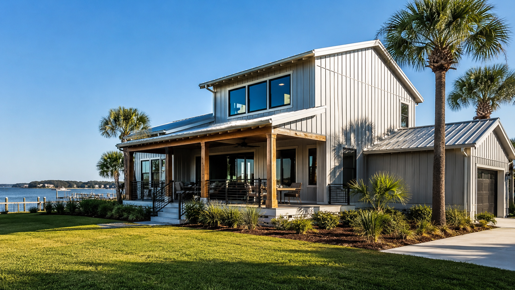 Metal Frame Homes Resale Value in Northeast Florida: What Appraisers and Buyers Actually Pay For Metal frame homes resale value assessment on a light gauge steel framed house in Northeast Florida