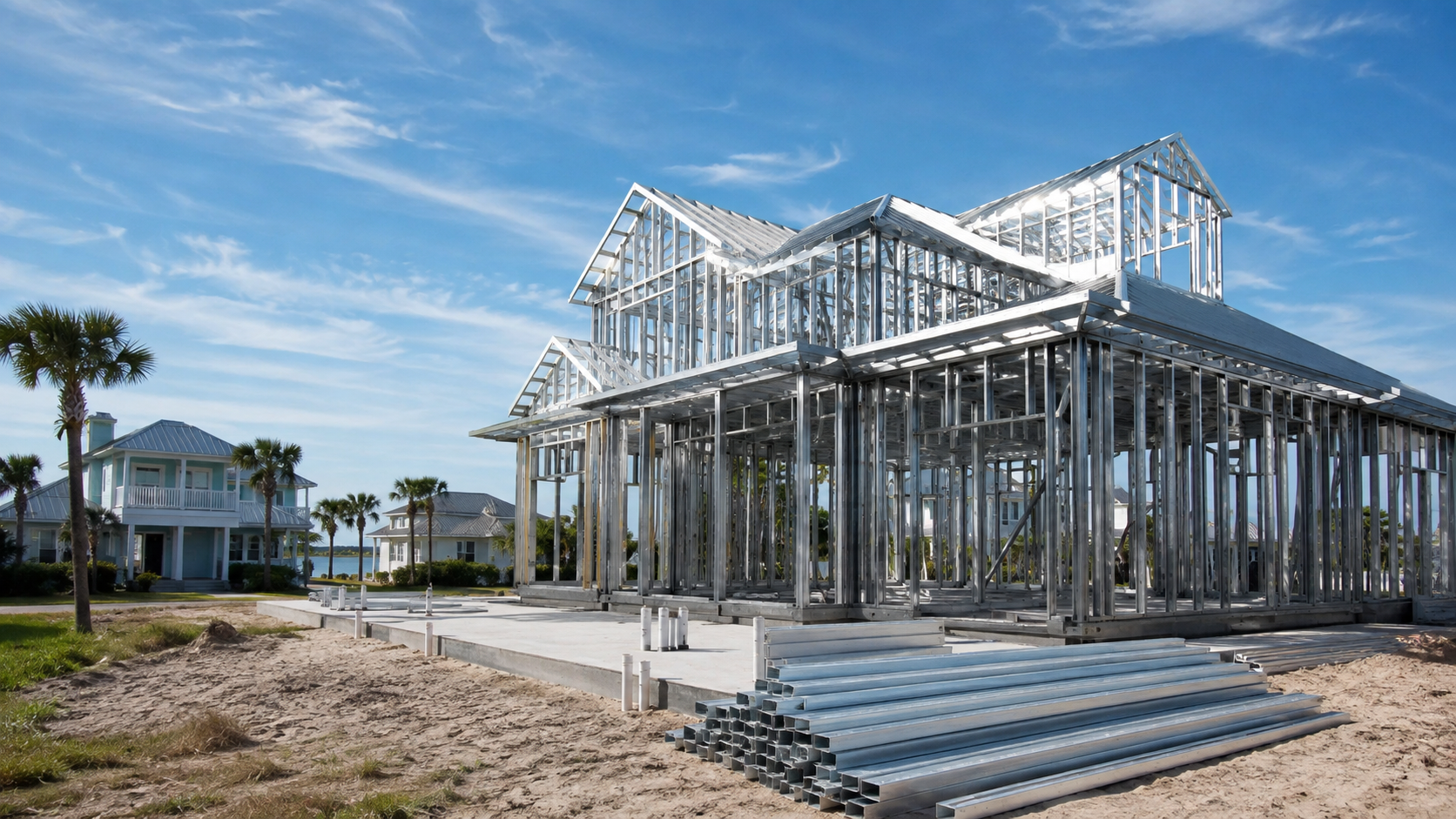 Metal Frame Homes Inspection Failures in Jacksonville: The Common Issues and How to Pass First Time Metal frame homes inspection failures review during a light-gauge steel framing inspection in Jacksonville, Florida