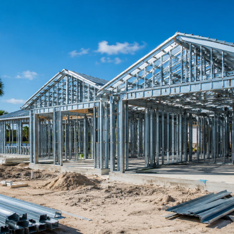 Metal Frame House Schedule in Jacksonville: The Milestones That Set Your Move-In Date Metal Frame House Schedule in Jacksonville: The Milestones That Set Your Move-In Date — Ofir Engineering, Northeast Florida