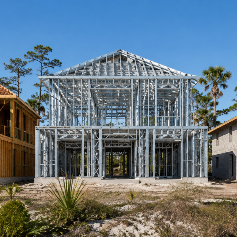 Metal Frame House Versus Alternatives: When Steel Costs Less Than Wood or Block in Jacksonville — Ofir Engineering, Northeast Florida