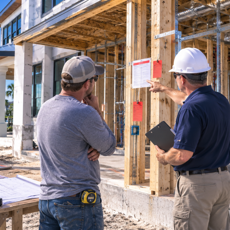 Custom Built Homes Inspection Failures in Jacksonville: The Six That Stop a Build, and How to Pass First Time — Ofir Engineering, Northeast Florida
