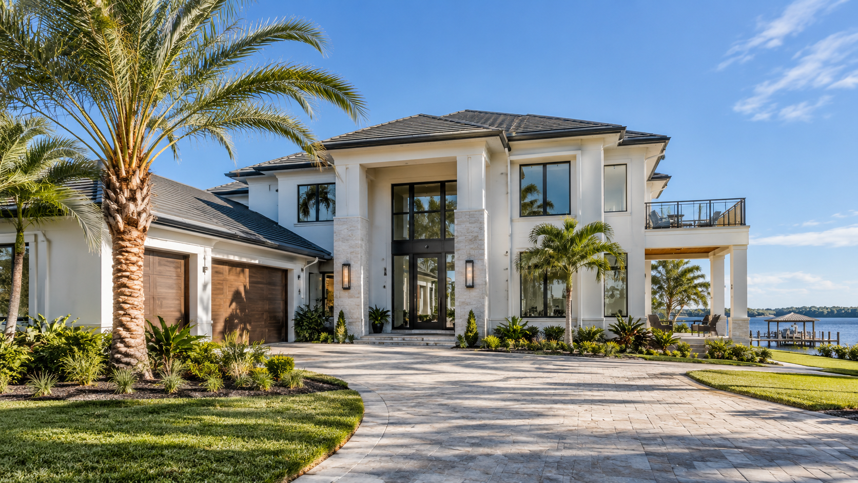 Luxury Custom Home Builders Resale Value: What a Custom Build Actually Returns in Northeast Florida Luxury custom home builders resale value considerations shown on a high-end custom residence under construction in Northeast Florida